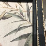 Bird frame on canvas