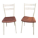 Paire de chaises Colette Gueden