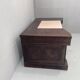 Oak desk in the Viennese Secession style from the early 20th century.