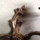 Bronze candle holder