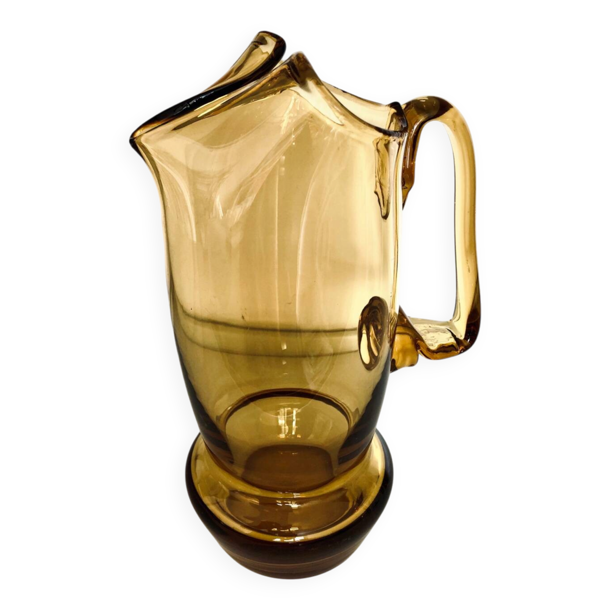 Pitcher in Art Lorraine glassware