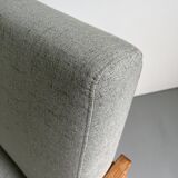 Vintage Grey Green Club Armchair
