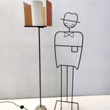 Rare Modernist Floor Lamp model "Abate" by Afra and Tobia Scarpa for Ibis
