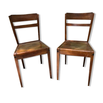 Set of 2 carola chairs manufactured by stella factories