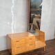 Vintage dressing table, in birch, dressing table / entrance furniture