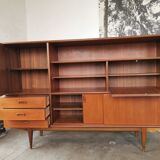 Scandinavian teak bookcase