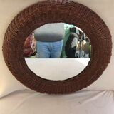 Old round mirror