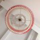 Suspension in glass and plexiglass with diamond points / vintage 60s-70s
