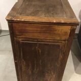 Wooden fridge cabinet
