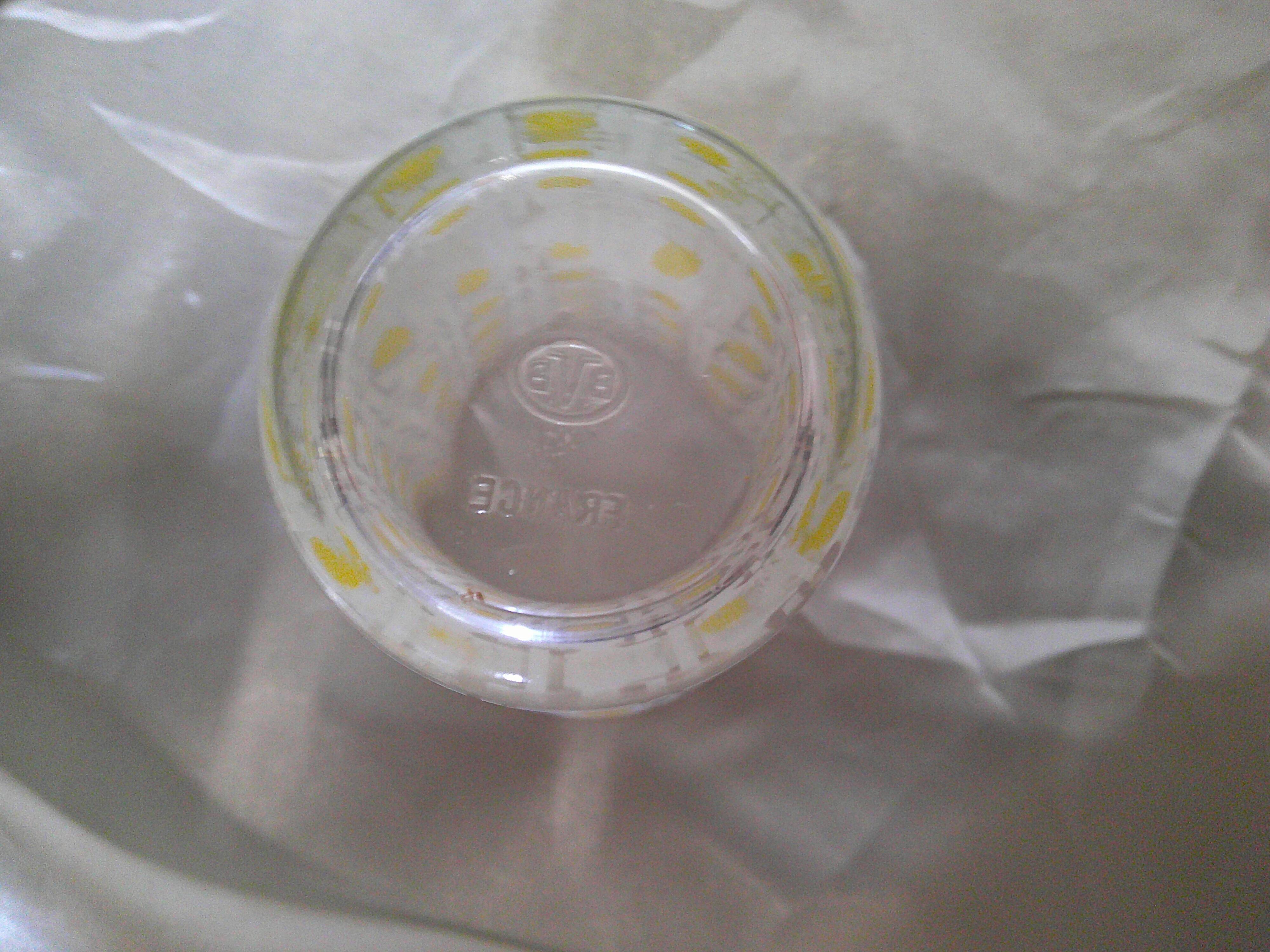 Set of 5 BVB orangeade glasses