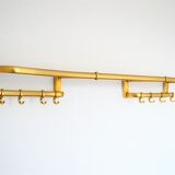 Vintage Design Coat rack Bauhaus wall in Laition of the 50s