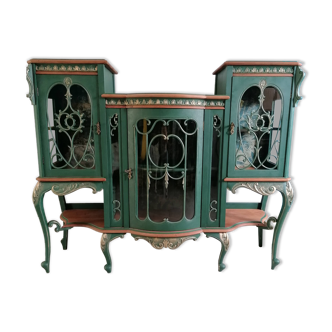 Louis XV style showcase buffet