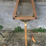 Tunmer special wooden tennis racket, vintage and collector wooden frame screen protector