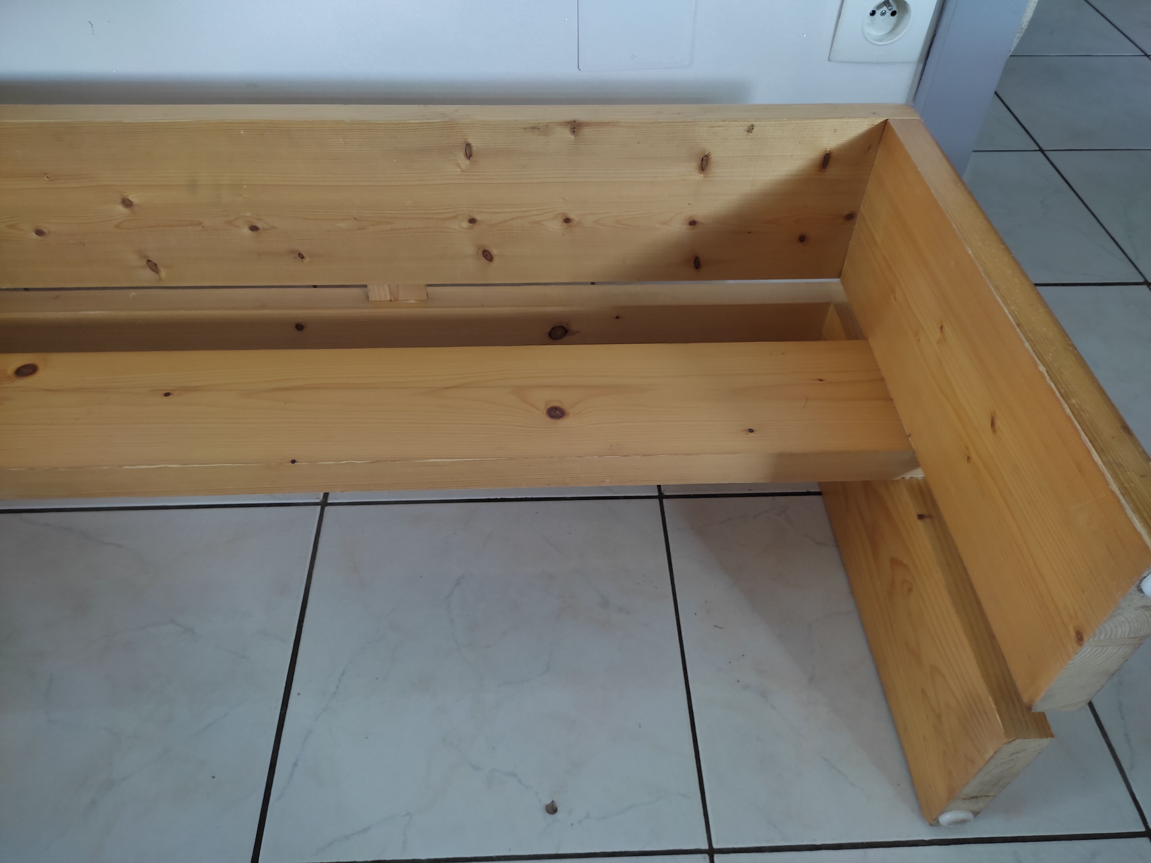 Charlotte Perriand bench for Les Arcs 1960