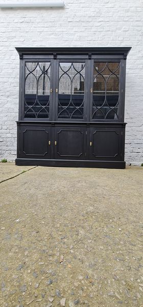 Furniture two body patina black industrial library