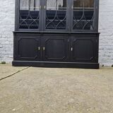 Furniture two body patina black industrial library