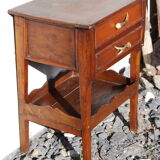Table desserte à tiroirs meuble de montagne esprit chasse fin 19éme siècle.
