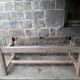 Solid oak farmhouse table, 200 cm