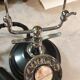 Wired English telephone bell in vintage Bakelite