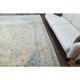 1960s Vintage Persian Handmade Wool Cotton Brown Area Rug 292x389