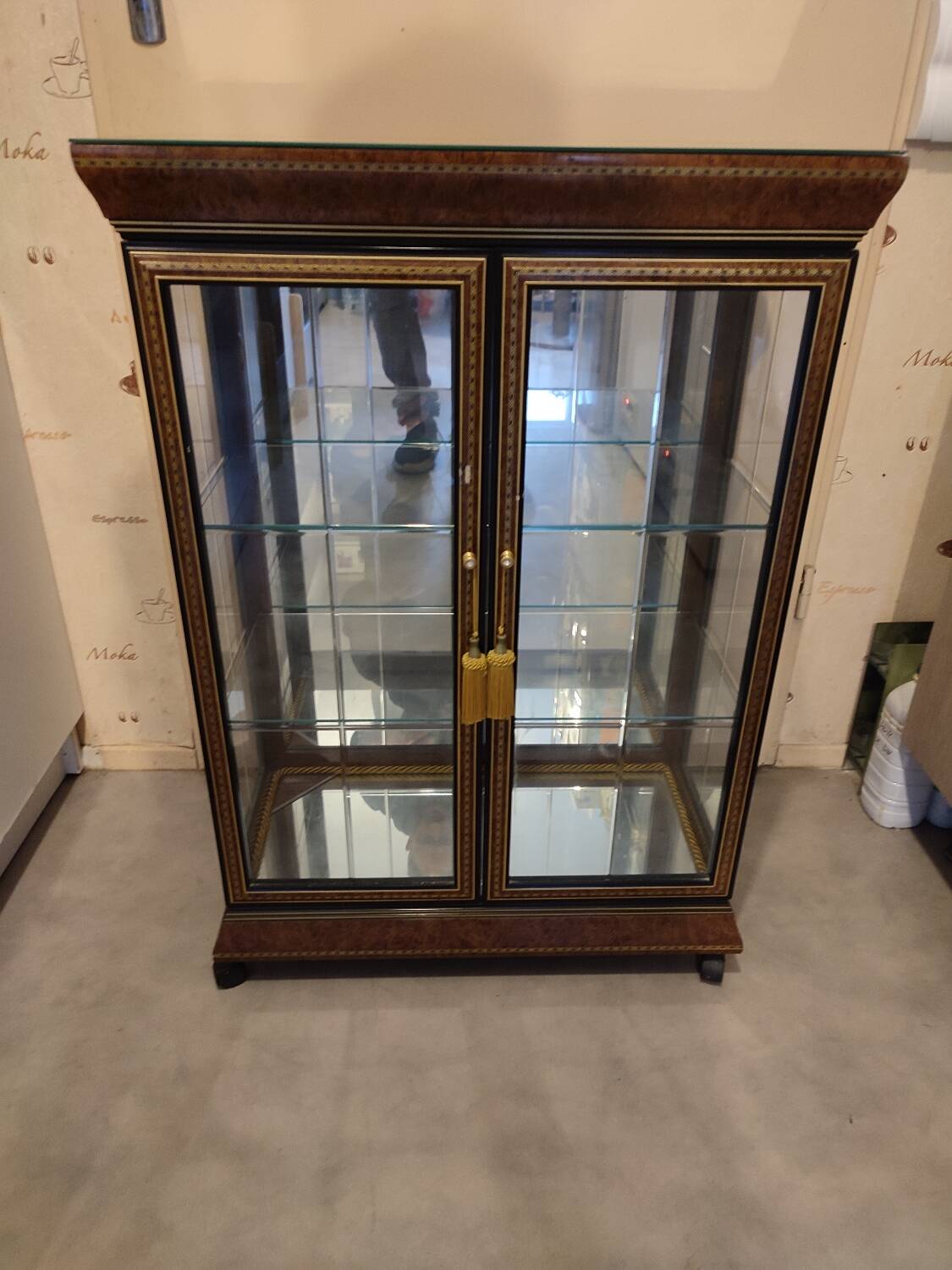 Vintage Mongelli Italian marquetry furniture