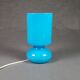 Lykta turquoise vintage lamp ikea opaline - vintage luminaire