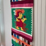 Vintage mexican decorative tapestry