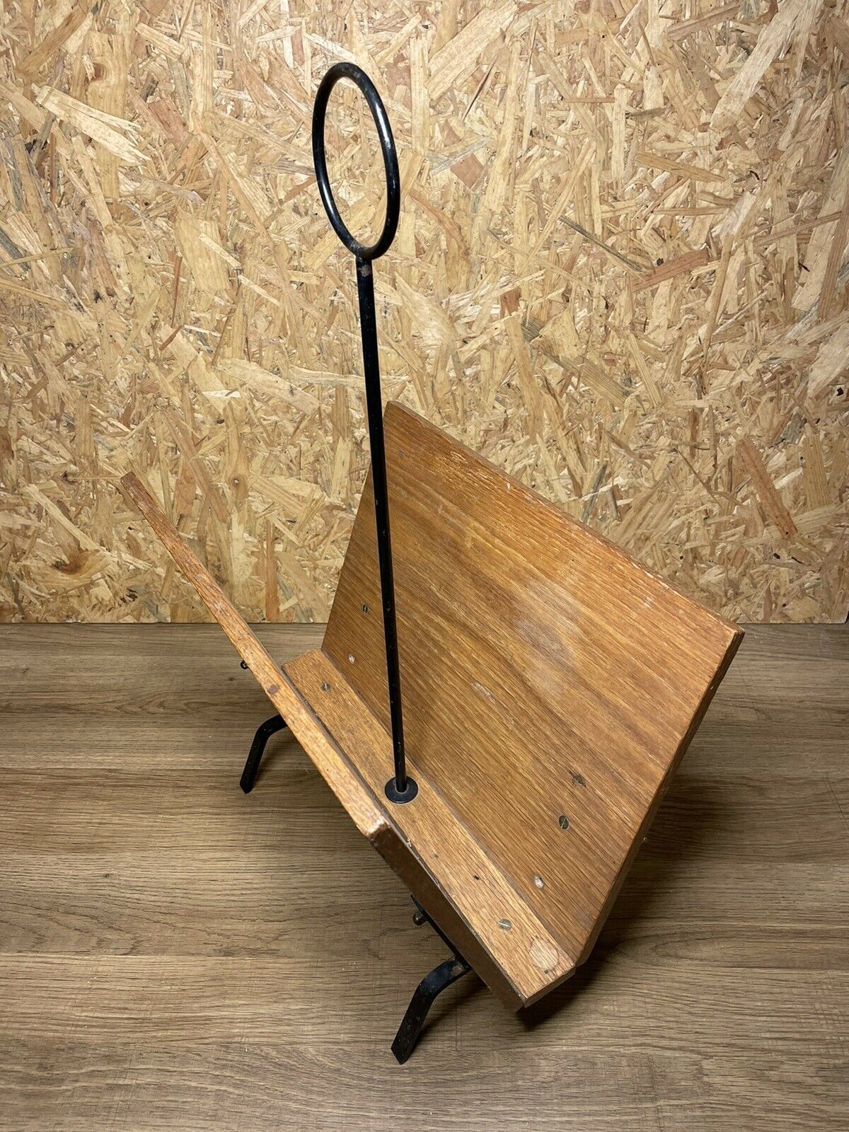 Porte revue anicen vintage year 50,60' modernist, chene, deco chic