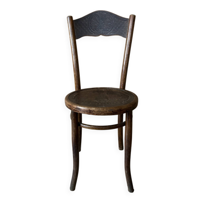 Chaise de bistrot ancienne Kohn