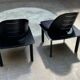 Pair of Patrice Bonneau designer chairs - Genexco Edition - 1980s