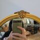 Louis XV style triptych mirror