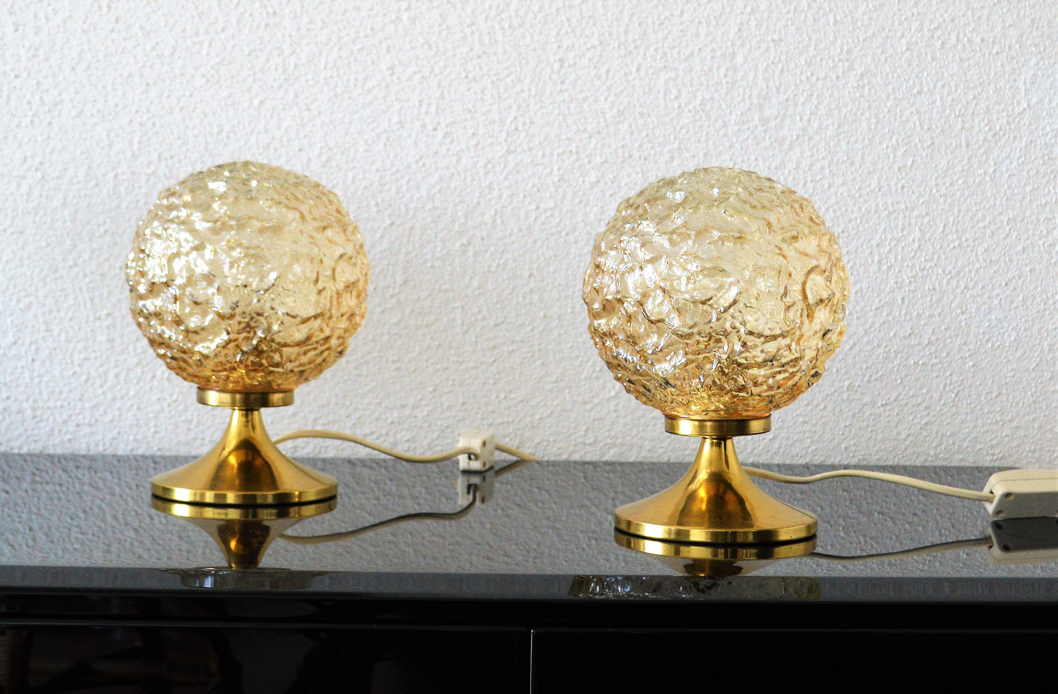 Vintage space age from the 60s / 70s design lamps