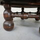 Table basse art déco chêne