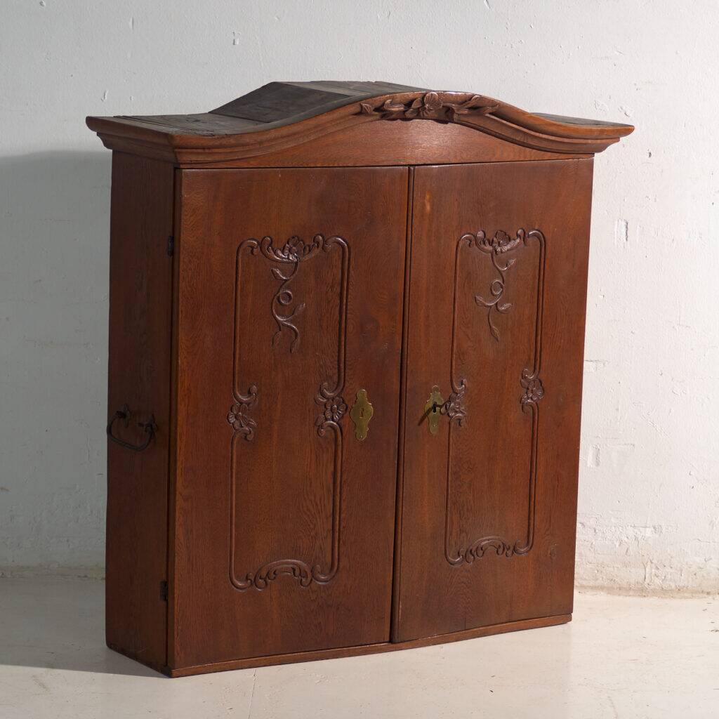 Antique oak secretary – Central Europe, circa 1850