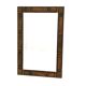 Scandinavian oak mirror "GT Lux", Glas & Trä, Sweden, 1960, 118x77