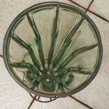 19th-century blown glass vase – Murano style with mount