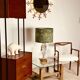 Coffee table by Belgo Chrome 1970 in 23 carat plating