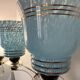 Art Deco mirror glass wall lights
