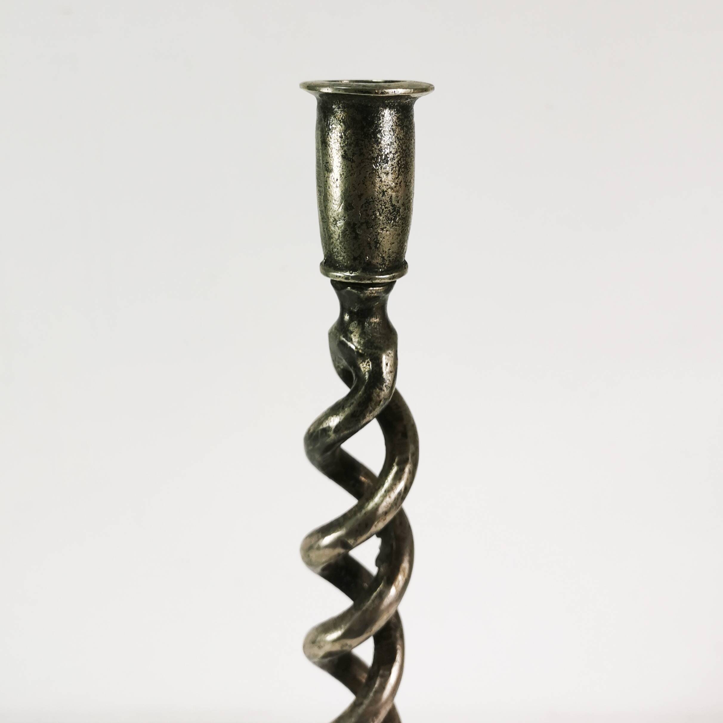 Art Deco candlestick, Norway, 1950s.