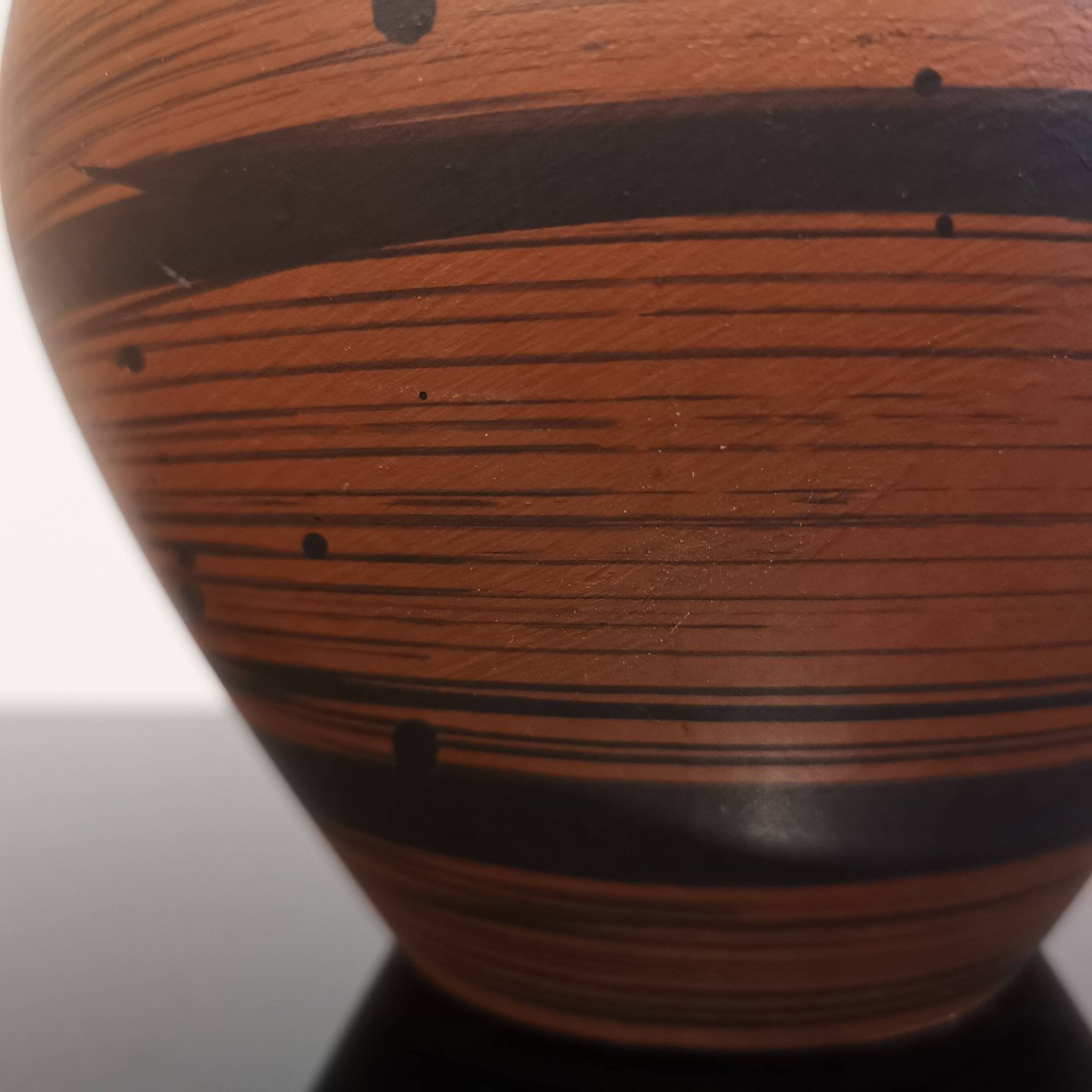 Vase vintage W.Germany 638 Design rétro vintage 60/70