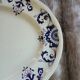 2 oval dishes in ironstone from Longchamp