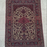 Persian carpet ispahan old wool 216 x 150 cm