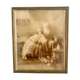 Old framed photo