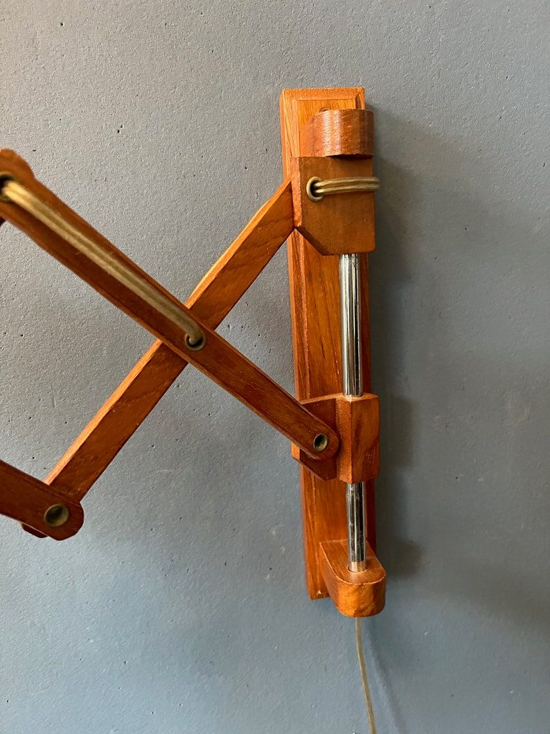 Mid-century scissor lamp