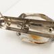 Rare Murano chrome sheet wall light 1960