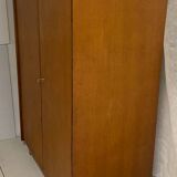 Vintage wardrobe with compass feet