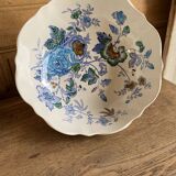 Plat oval fleurs Mason’s belvédère