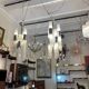 Pair of Italian chandeliers 1970