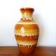 Vintage Bay West Germany 1970s potiche vase