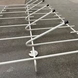 Minimalist German rope coat rack from the mid-century, 1960s.